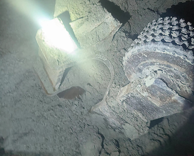 招遠(yuǎn)煤礦斜井通風(fēng)孔天井鉆機施工